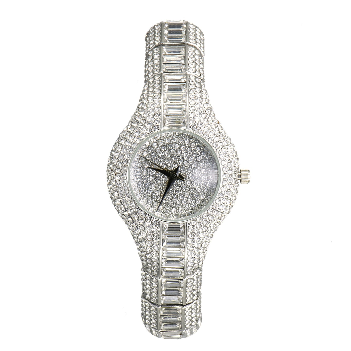 Montre de mode avec diamants et pierres colorées pleines de diamants montres haut de gamme de style européen pour femmes