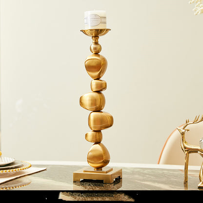 Candelabro de mesa romántico Retro nórdico, accesorios para cena