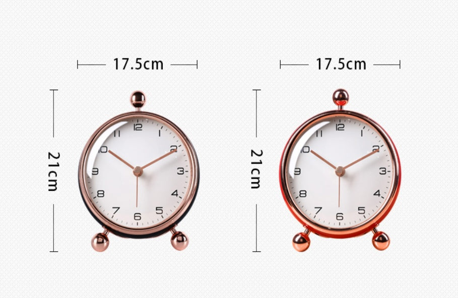 Horloge de table de style simple