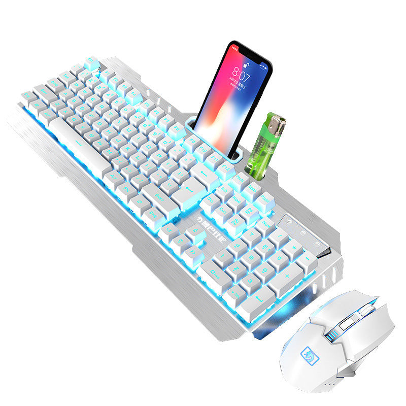 Xinmeng 670 ensemble clavier et souris de charge sans fil jeu ensemble clavier et souris lumineux transfrontalier Ebay Amazon