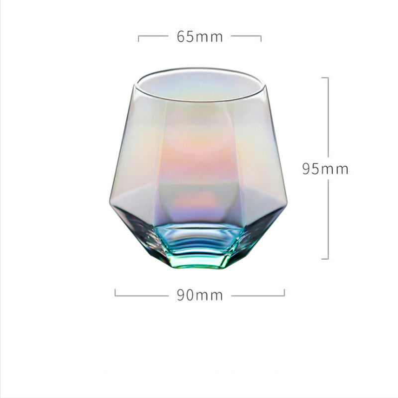 Creative Six-Row Glass Cold Water Bottle