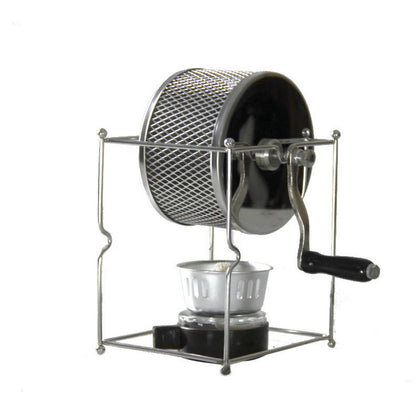 Manual Household Hand Crank Coffee Bean Roasting Machine Small Stainless Steel Roller Roasting Machine