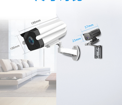 Caméra de Surveillance sans fil, petite boîte, Hd, Vision nocturne infrarouge, sans lumière, petit moniteur, Spot domestique Q1