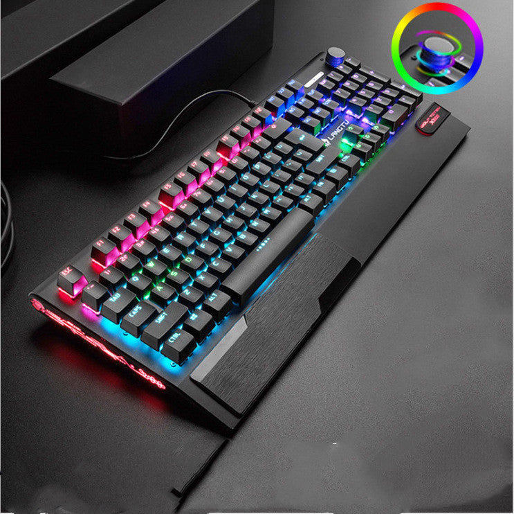 Teclado mecánico para juegos de oficina y hogar