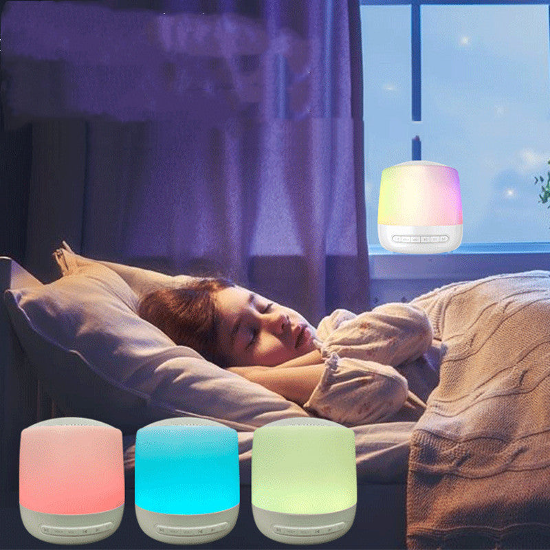 White Noise, Non-Circulating Speakers, To Help Calm The Nerves And Sleep, Touch Colorful Lights