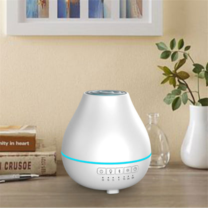 Humidificador Bluetooth, difusor de Aroma de música, máquina de fragancia de aceite esencial, difusor de luz nocturna Bluetooth