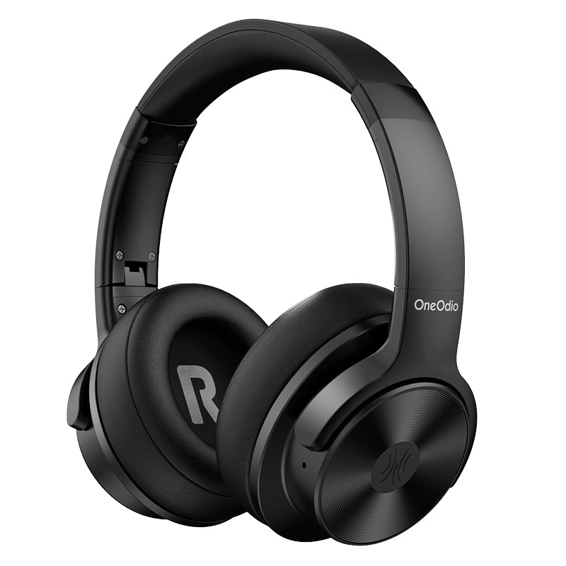 Oneodio casque Bluetooth sans fil monté sur la tête Anc suppression Active du bruit caisson de basses universel