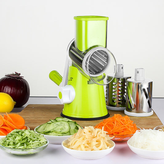 Robot culinaire hachoir à légumes rouleau de cuisine Gadgets outil coupe-légumes trancheuse ronde râpes pomme de terre carotte fromage broyeur