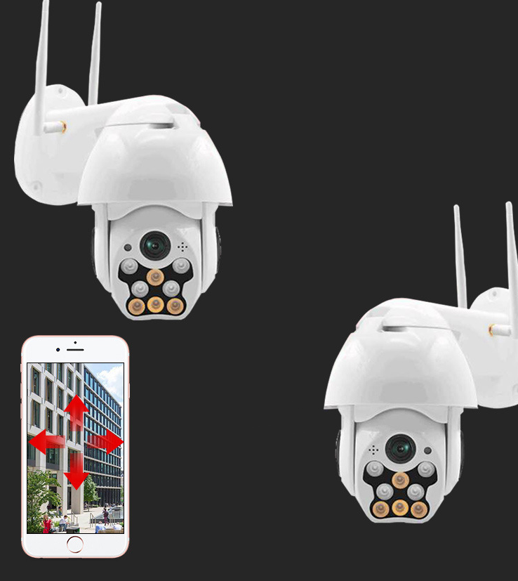 1080P Wireless Dome Camera 360-Degree Panoramic Outdoor Smart 2 Million Surveillance High-Definition Wifi Camera