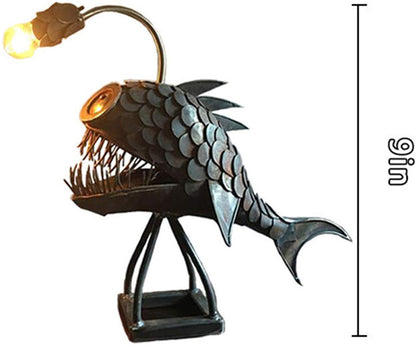 Anglerfish Lamp Floor-standing Retro Art Table Lamp