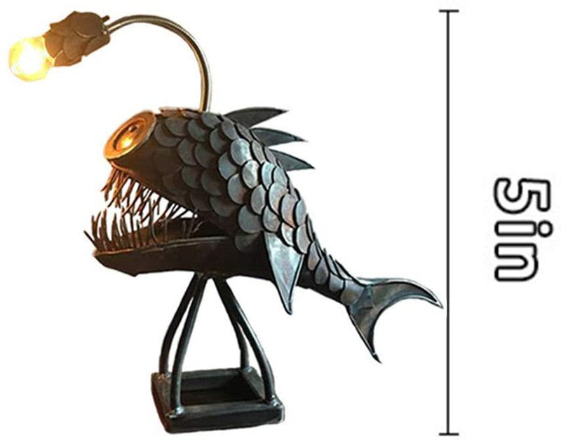 Anglerfish Lamp Floor-standing Retro Art Table Lamp