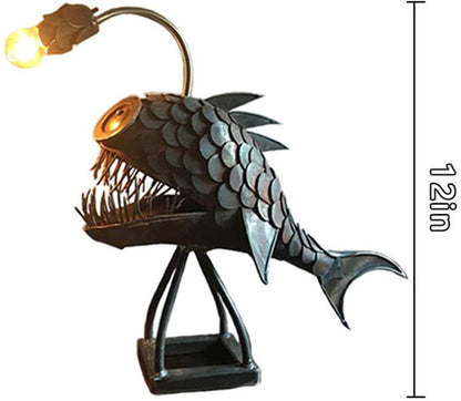 Anglerfish Lamp Floor-standing Retro Art Table Lamp