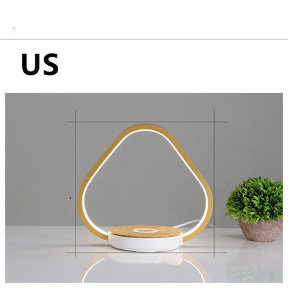 Wireless Charging Bedside Lamp Table Lamp Bedroom Simple Modern Creative Nordic Eye Protection Desk