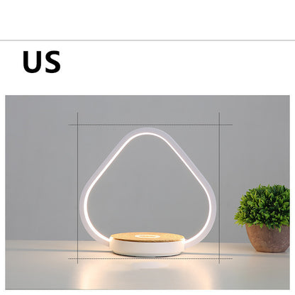 Wireless Charging Bedside Lamp Table Lamp Bedroom Simple Modern Creative Nordic Eye Protection Desk