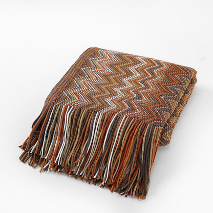 Home Fashion Simple Bohemian Blanket