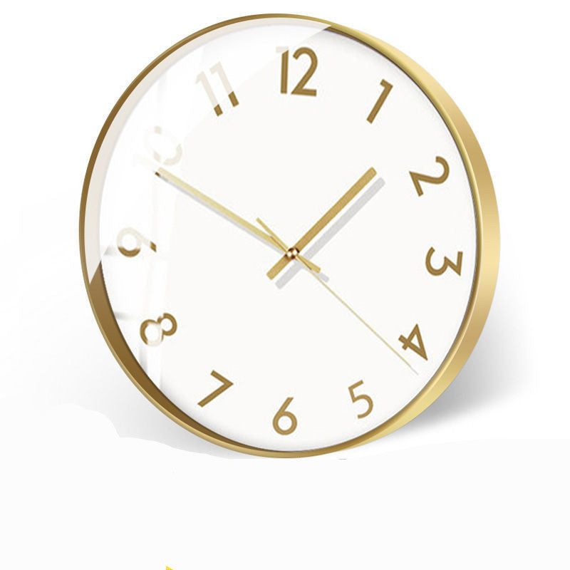 Home Fashion Light Luxury Quartz Clock Decoration