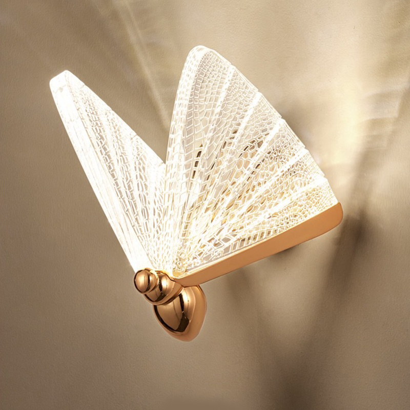 Wall Lamp Modern Minimalist Creative Art Butterfly