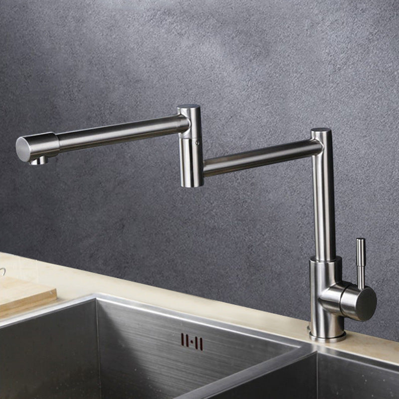 Household Dual-open Hot And Cold 360-degree Faucet Can Be Rotated