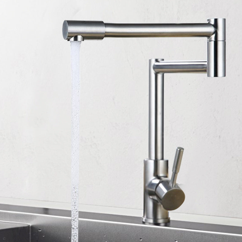 Household Dual-open Hot And Cold 360-degree Faucet Can Be Rotated