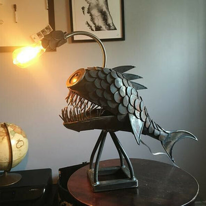 Anglerfish Lamp Floor-standing Retro Art Table Lamp