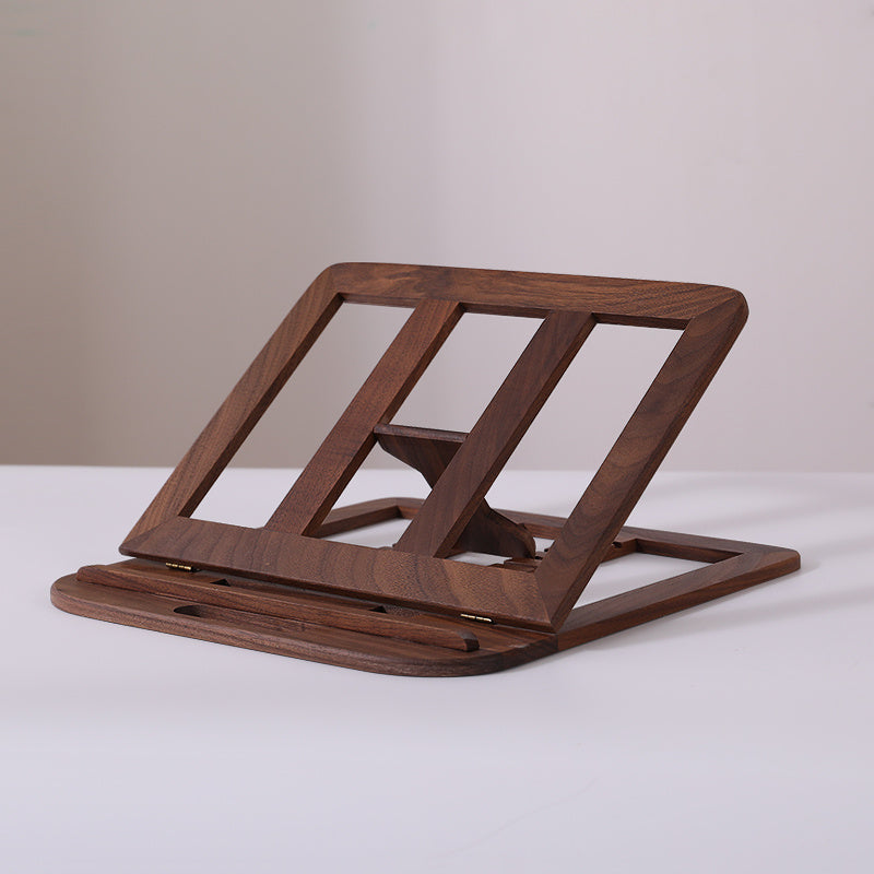 Mesa portátil del soporte del soporte plegable de madera sólida del cuaderno para agregar el radiador