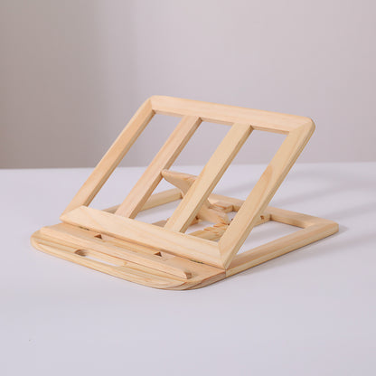 Mesa portátil del soporte del soporte plegable de madera sólida del cuaderno para agregar el radiador