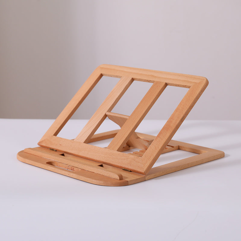 Mesa portátil del soporte del soporte plegable de madera sólida del cuaderno para agregar el radiador