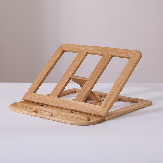 Mesa portátil del soporte del soporte plegable de madera sólida del cuaderno para agregar el radiador