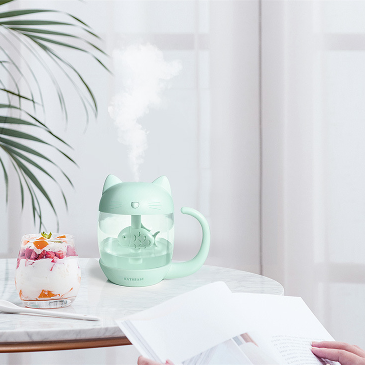 Inicio Mini humidificador lindo y creativo