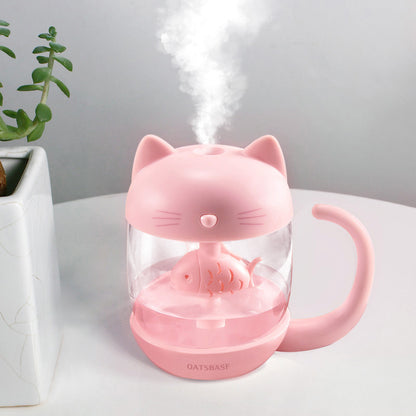 Mini humidificateur mignon et créatif pour la maison