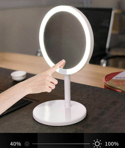 Miroir grossissant triple de beauté de lumière de maquillage de maquillage mené par haute définition