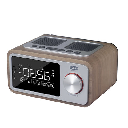 Haut-parleur Bluetooth réveil Radio téléphone portable horloge petite stéréo