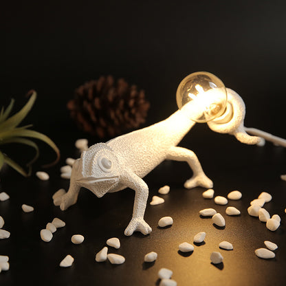 Nordic Chameleon Table Lamp Living Room Bedroom Resin Creative Animal Decoration Wall Lamp