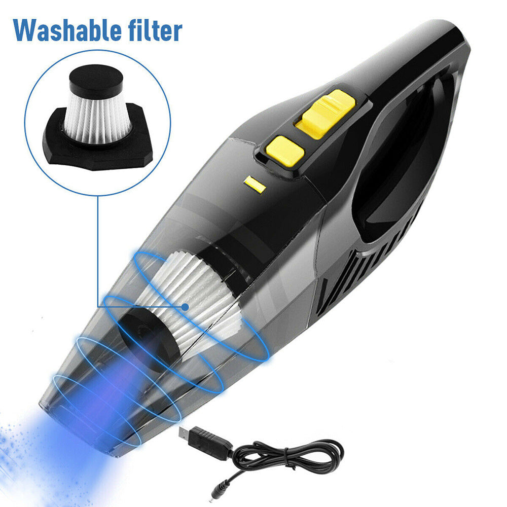 New Usb Wet And Dry Vacuum Cleaner Car Cordless Handheld Rec