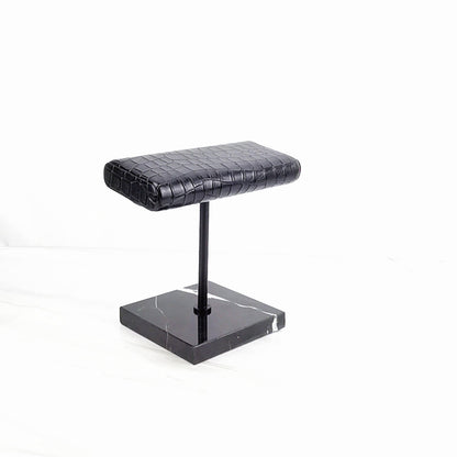 Marble Jewelry Stand Watch Display Stand Pu Leather Watch Holder With Metal Stand Table Pillow