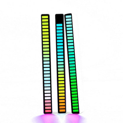 1 pièces 32 perles de lampe colorées lumière de rythme 5V LED musique rythme contrôle du son atmosphère lumière voiture atmosphère lumière USB veilleuse