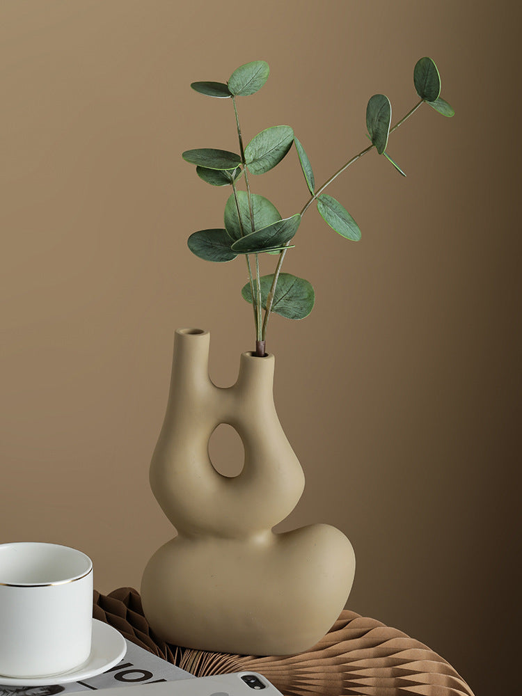 Décoration de vase minimaliste créative pour la maison à la mode