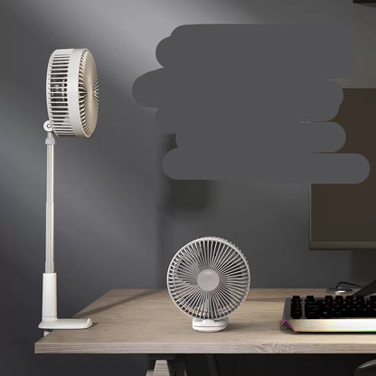 Mini ventilateur rétractable portable avec chargeur USB