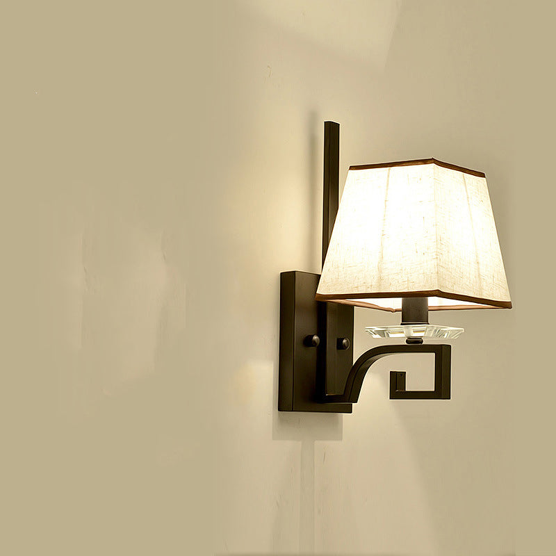 Applique murale minimaliste moderne, lampe suspendue de Style chinois rétro pour allée