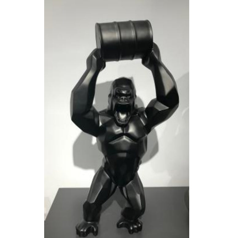 40cm gran mono geométrico King Kong decoración de sala de estar gorila