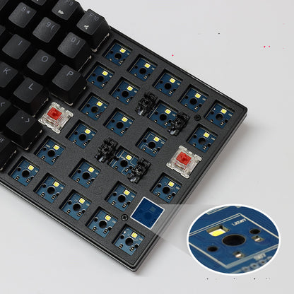 Personalización del teclado mecánico de tres modos