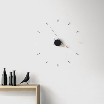 Reloj minimalista moderno para colgar en la pared, reloj artístico nórdico para sala de estar, reloj de pared, decoración creativa de silueta, reloj silencioso