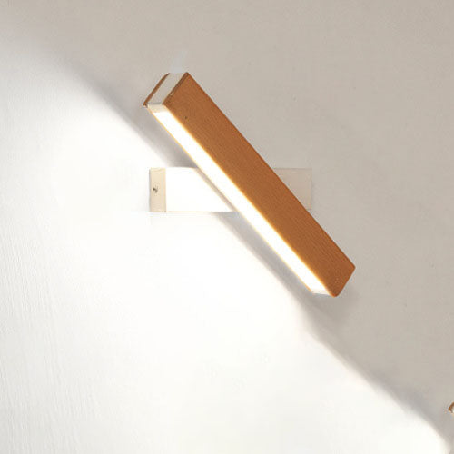 Lampe murale LED en bois, éclairage moderne réglable, luminaire décoratif d'intérieur, idéal pour un Bar, un Restaurant, un salon, une véranda ou un couloir