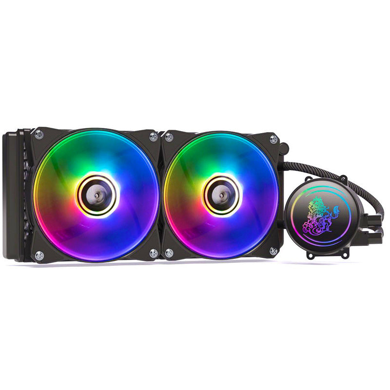 Kirin Computer CPU Water Cooling Radiator ARGB Fan 2