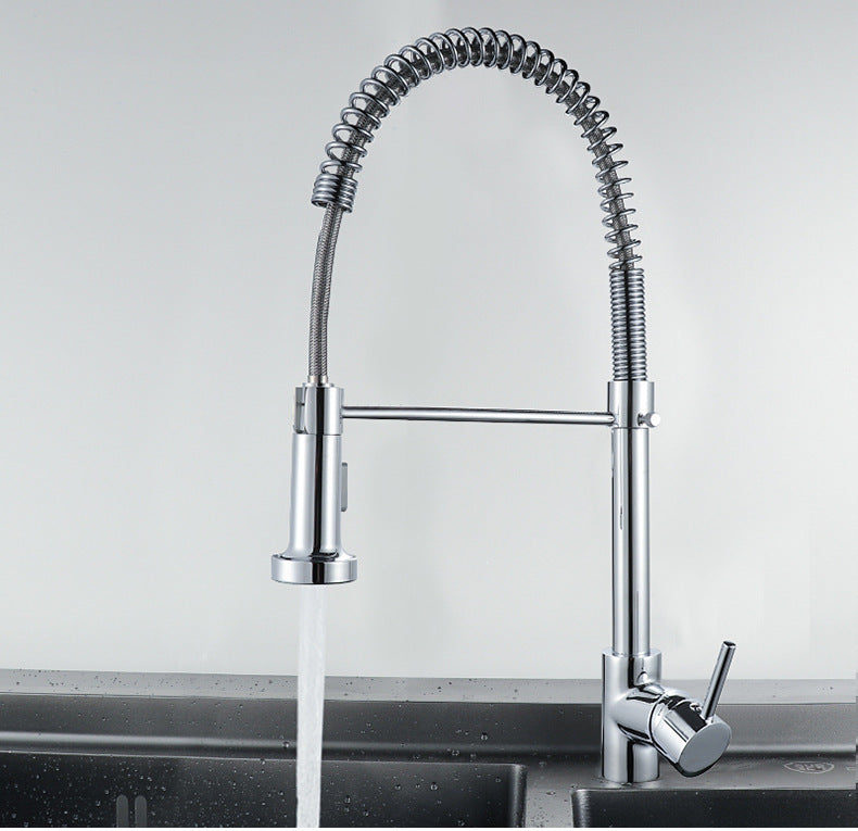 Matte Black Kitchen Faucet Deck Mounted Mixer Tap