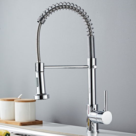 Matte Black Kitchen Faucet Deck Mounted Mixer Tap