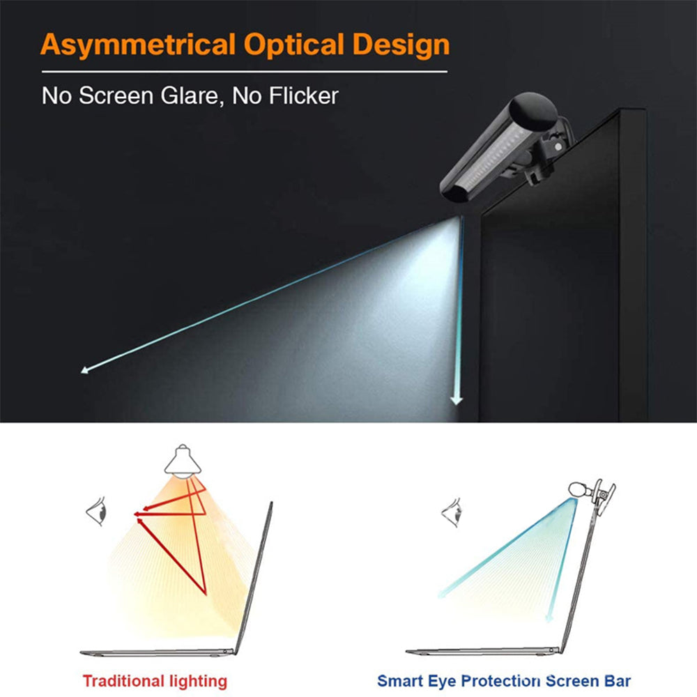 Lámpara colgante de pantalla de Monitor, lámpara de escritorio de oficina, lectura de trabajo, protección ocular Led inteligente, luz antiazul