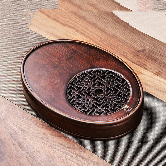 Tea Tray Household Bamboo Small Tea Table Tray Drainage And Water Storage Type Kung Fu Tea Set