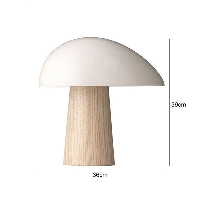 Modern And Simple Mushroom Study Table Lamp Personality Design Model Room Bedroom Living Room Hotel Table Lamp