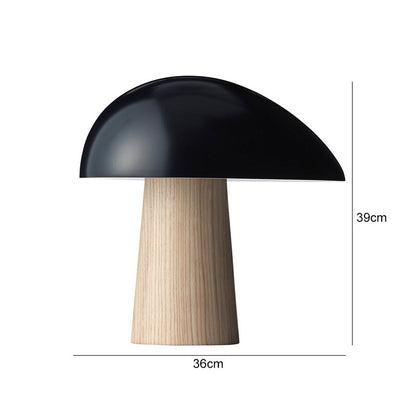 Lampe de Table d'étude champignon moderne et Simple, Design de personnalité, modèle de chambre à coucher, salon, hôtel, lampe de Table